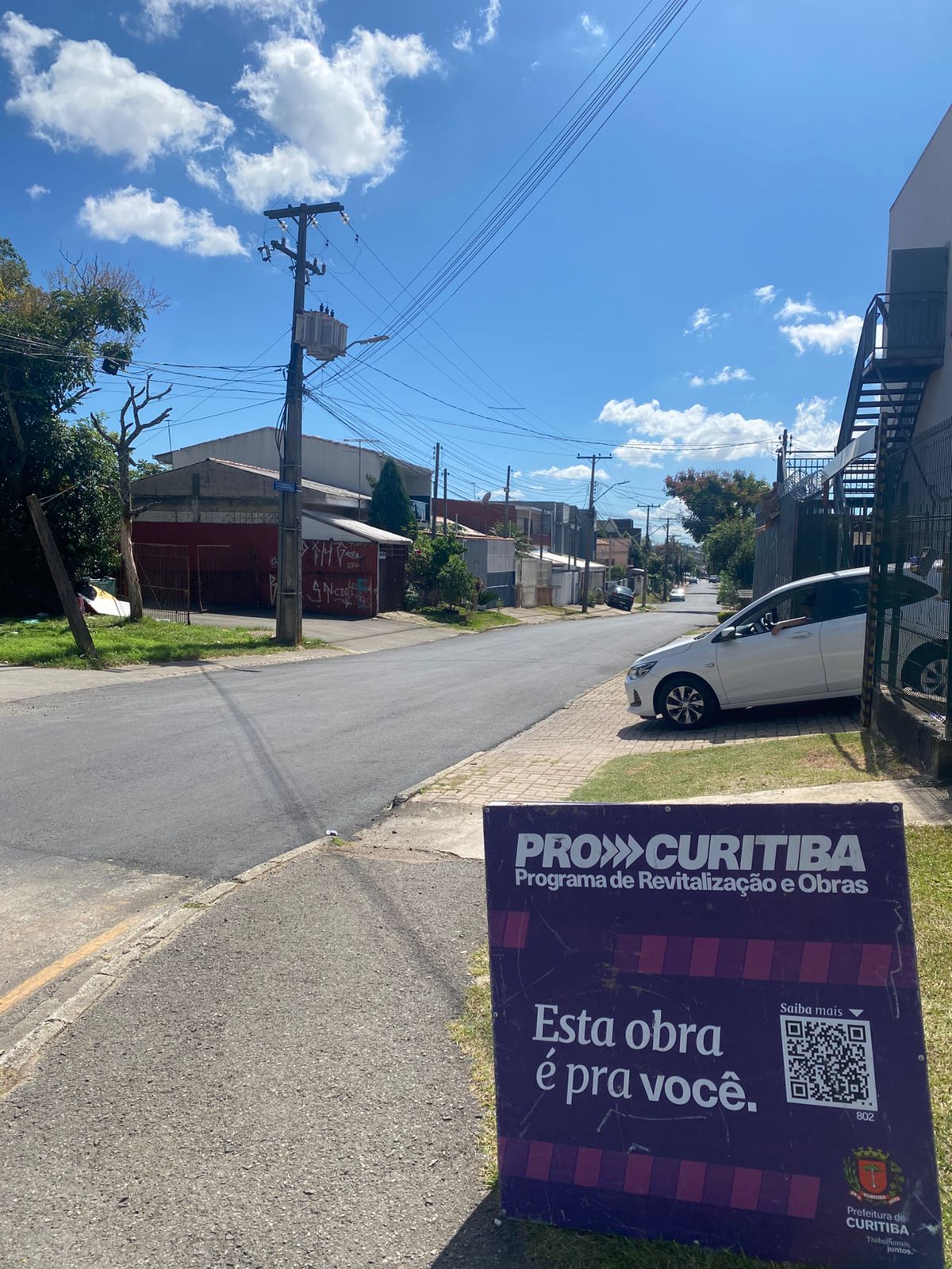 Instalação do novo semáforo no Sítio Cercado